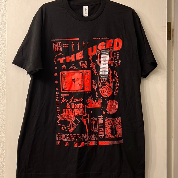 Hot Topic Other - The used band T-shirt NWT